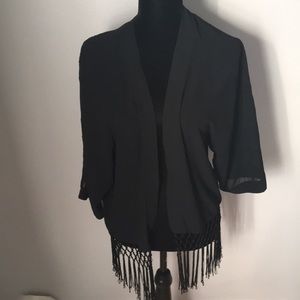 Sheer cardigan